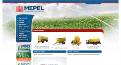 Desktop Screenshot of mepel.ind.br